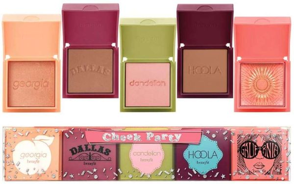 Benefit Cheek Party 5 Mini Blushes & Bronzer