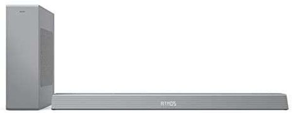 Philips B8505/10 Soundbar with Subwoofer Wireless (2.1 Channels, Bluetooth, 240 W, Dolby Atmos, HDMI eARC, DTS Play-Fi Compatible, Connects with Voice Assistants, Low Profile) Silver - 2020/2021 Model