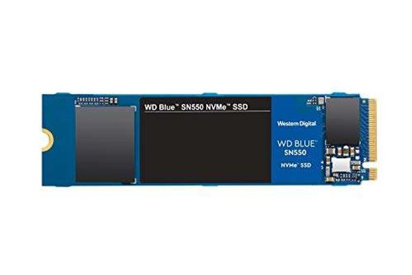 Save 38% - WD Blue SN550 250GB High-Performance M.2 Pcie NVMe SSD