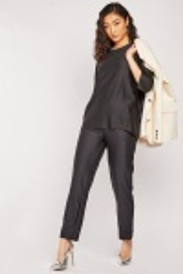 RIBBED TOP AND TROUSERS CO-ORDS