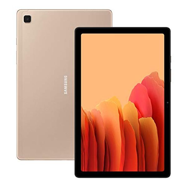 Save £40.00 - Samsung Galaxy Tab A7 32 GB 4G Android Tablet - Gold (UK Version)