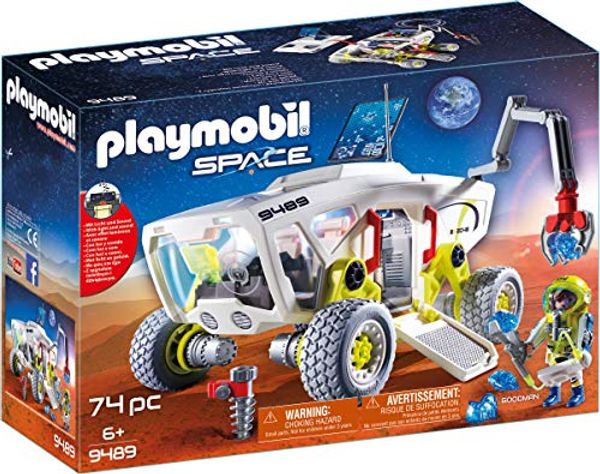 Save £4.36 - PLAYMOBIL Space 9489 Mars Research Vehicle, For children ages 6 +