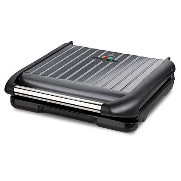 Save 46% - George Foreman Large Grey Steel Grill 25051