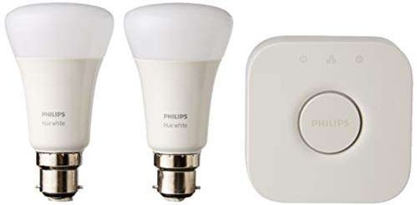Philips Hue Smart Bulb, Synthetic, 10 W, White