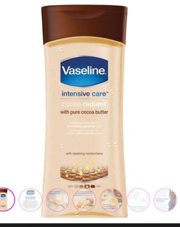 Buy 1 Get 1 Free - Vaseline Intensive Care Cocoa Radiant Body Gel Oil 200ml