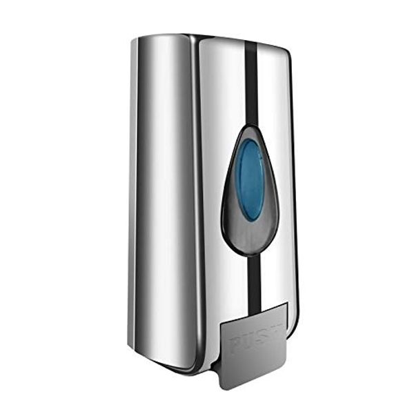 Save 40% - G-SOAPLUS Soap Dispenser Wall Mounted, 600ml Manual Shower Dispenser Pump with Visible Window for Home Hotel Kitchen Bathroom Restaurant
