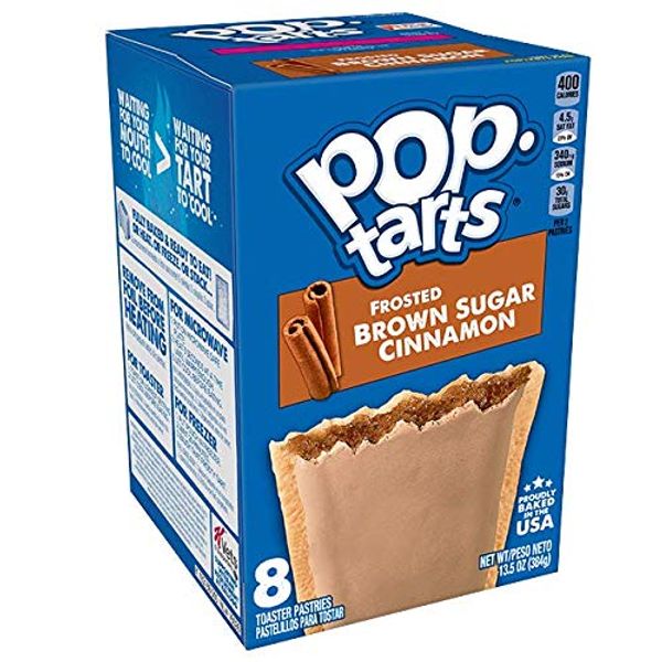 Save £0.76 - Kellogg's Frosted Brown Sugar Cinnamon Pop Tarts, 384g