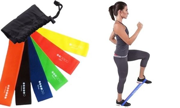 Six Level Exercise Resistance Loop Bands