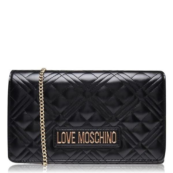 Save £29.00 - Save £29.00 - LOVE MOSCHINO SUPER QUILTED MINI CROSSBODY BAG