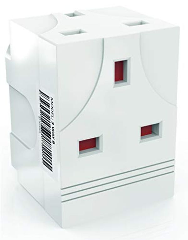 JECUB™ - UK 3 Way Plug Adapter. This extension plug is a great multi plug adapter providing 3 socket extensions for Computers, TV's and more. Our Plug Extension has a UK 13 AMP fuse