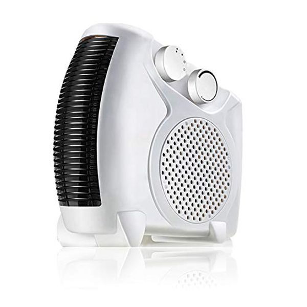 Save 28% - XFORT Electric Heater, Portable 2KW Fan Heater with Adjustable Thermostat. Space Heaters for Home Low Energy, Ideal for Desks, Workshops & Offices.
