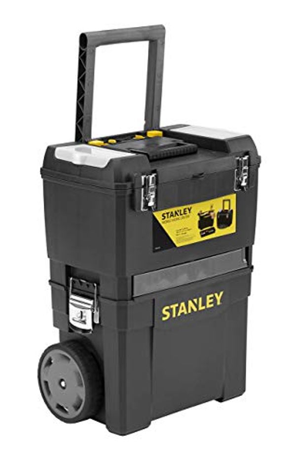 Save 25% - STANLEY Mobile Work Centre Toolbox, 2 Tier Stackable Units, 1-93-968