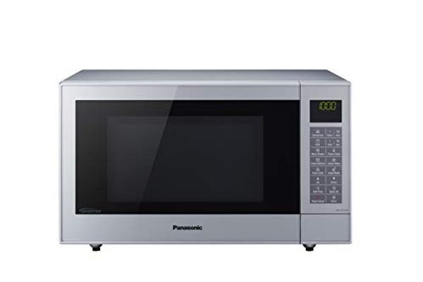 Save 25% - Panasonic NN-CT57JMBPQ Slimline Combination Microwave Oven with Turntable, 27 Litres, Silver