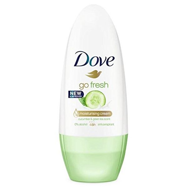Save 68% - Dove Go Fresh Cucumber and Green Tea Anti-Perspirant Deodorant Roll-On, 50 ml