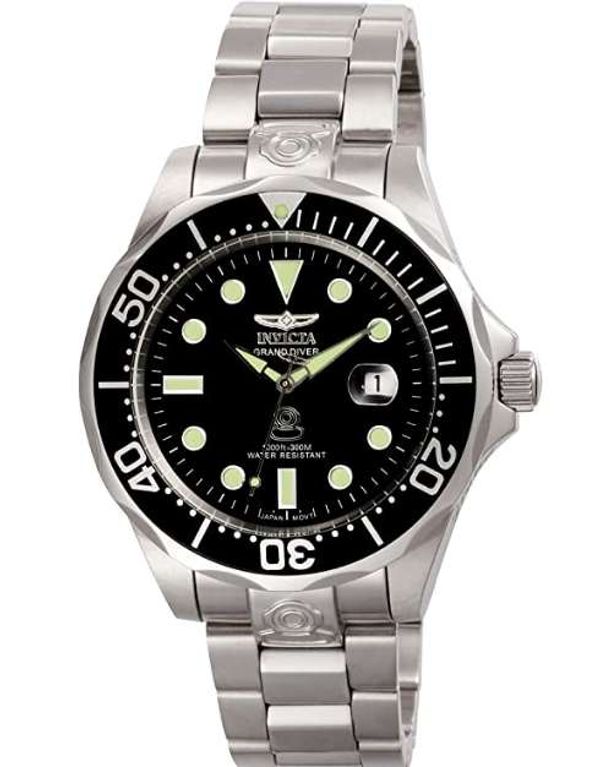 Save 21% - Invicta Grand Diver 3044 Men's Automatic Watch, 47 mm