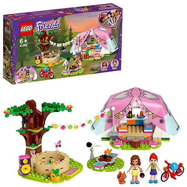 Save 24% - LEGO 41392 Friends Nature Glamping Outdoor Adventure Playset with Tent and Olivia & Mia Mini Dolls
