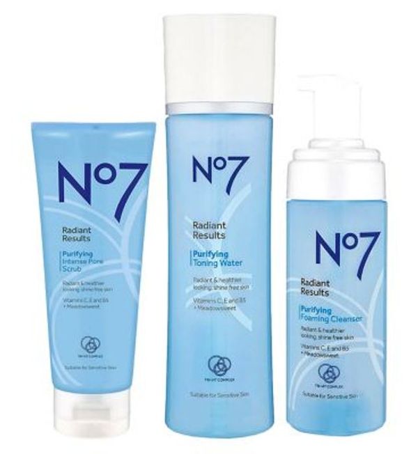 No7 Radiant Results Purifying Cleansing Trio