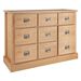 Pine 3 Door, 3 Drawer Sideboard