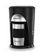 Save 20% - Morphy Richards Coffee On The Go Filter Coffee Machine 162740 Black and Brushed Stainless Steel Coffee Maker