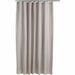 Wilko Grey Waffle Shower Curtain