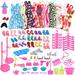 Movein Barbie Doll Clothes And Accessories - Fashion Causal Skirts Outfits for Dressing Up Barbie Dolls.