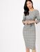 Checked Tailored Dress