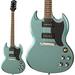 Save £40.85 - Epiphone SG Special P-90, Faded Pelham Blue