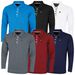 Save 33% - Stuburt Mens Urban Long Sleeve Wicking Breathable Golf Polo Shirt 33% OFF RRP