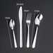 24 X Kitchen Stainless Steel Tableware Hard-wearing Dining Kit Cutlery Set UK