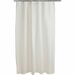 Wilko White Waffle Shower Curtain