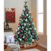 NEW 6FT CHRISTMAS TREE DECORATION THICK PLANT ARTIFICIAL XMAS STAND FESTIVE GIFT