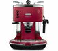 Save 40% - DELONGHI Icona Micalite ECOM 311.R Coffee Machine - Red - Currys