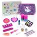 Save 27% - Anpro 15pcs Kids Washable Make Up Set, Kids Cosmetics Kit Include Unicorn Bag, Makeup Set, Nail Polish Kit - Ideal for Little Girls Birthday