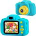 PROGRACE Mini Kids Camera Children Digital Cameras for Boys Girls Birthday Toy Gifts Presents Gadgets 4-12 Year Old 1080P Video Camera Toddler Recorder 8G Memory Card Included-Blue