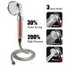 XIYUNTE Innovative Shower Head with Hoses(1.5m) - 3 Showery Modes Handheld Showers with Water Filter, Pure Eco SPA Shower Heads, 200% High Pressure, 30% Water Saving Universal Fixed Showerheads
