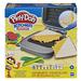 Save 31% - Play-Doh Kitchen Creations Cheesy Sandwich Play Food Set for Kids 3 Years and Up Elastix Compound and 6 Additional Colors