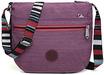 BEKILOLE Slim Crossbody Bag For Girl and Women| Multi-Pocket Purse | Weather Resistant and Durable Everyday Bag