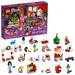 LEGO 41420 Friends Advent Calendar 2020 Christmas Mini Builds Set with Emma, Elves & Santa Workshop