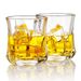 Whiskey Glasses Set of 2, Homii Cocktail Glasses Tumblers (300ml/12oz),Premium Wine Glass Cups with Gift Boxed