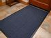 Heavy Duty Barrier Mat Indoor & Outdoor Kitchen Hallway Door Mat Rug Machine Washable Back Door Entrance Non Slip Traps Dirt PVC Rubber Barrier Mat (Blue, 40x60cm)