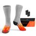 ISOPHO Heated Socks for Men Women, 3.7V 3500MAH Electric Rechargeable Battery Socks, Warm Winter Cotton Socks Foot Warmer for Skiing, Hunting, Fishing, Cycling, Camping, Outdoor Working