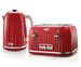 Breville Impressions Kettle & Toaster Set with 4 Slice Toaster & Electric Kettle (3 KW Fast Boil), Red