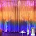 AIGUMI Curtain Fairy Lights 280 LED, 3mx2.8m USB Window Fairy String Lights with Hook, 8 Modes Remote Control Curtain Lights for Indoor Outdoor Wedding Party Christmas Bedroom Gazebo Decorations