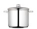 Save 58% - MasterClass Induction-Safe Stainless Steel Stock Pot With Lid, Silver, 8.5 Litre, 24 cm