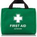 Save 25% - 220 Piece Premium First Aid Kit Bag - Includes Eyewash, 2 x Cold (Ice) Packs and Emergency Blanket for Home, Office, Car, Caravan, Workplace, Travel and Sports (Green)