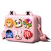 Richgv Girls Crossbody Bags Little Girls Adjustable Handbags Bags Mini Shoulder Bags School Bags First Birthday Gifts Present for Boys Girls Kids Toddlers Travel Shopping Replaceable Decoration(Pink)