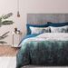 SOULFUL Duvet Cover Bedding Set - 100% Egyptian Cotton Duvet Set Double Size 3PCS, Quilt Cover Set Printed Pattern (200x200cm, Forest)