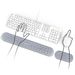 PRETTY SEE Keyboard Wrist Rest Pad Non Slip Mouse Wrist Pad Computer Wrist Rest Support for Easy Typing & Pain Relief