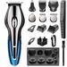 IPLBAI Professional Hair Clippers Beard Trimmer for Men 6 in 1 Multi Grooming Kit Hair Cutting Tools Cordless Rechargeable for Beard, Hair and Body with Nose Trimmer