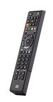 Save 30% - One For All Sony TV Replacement remote – Works with ALL Sony televisions (LED,LCD,Plasma) – Ideal TV replacement remote control with same functions as the original Sony remote - black – URC1912